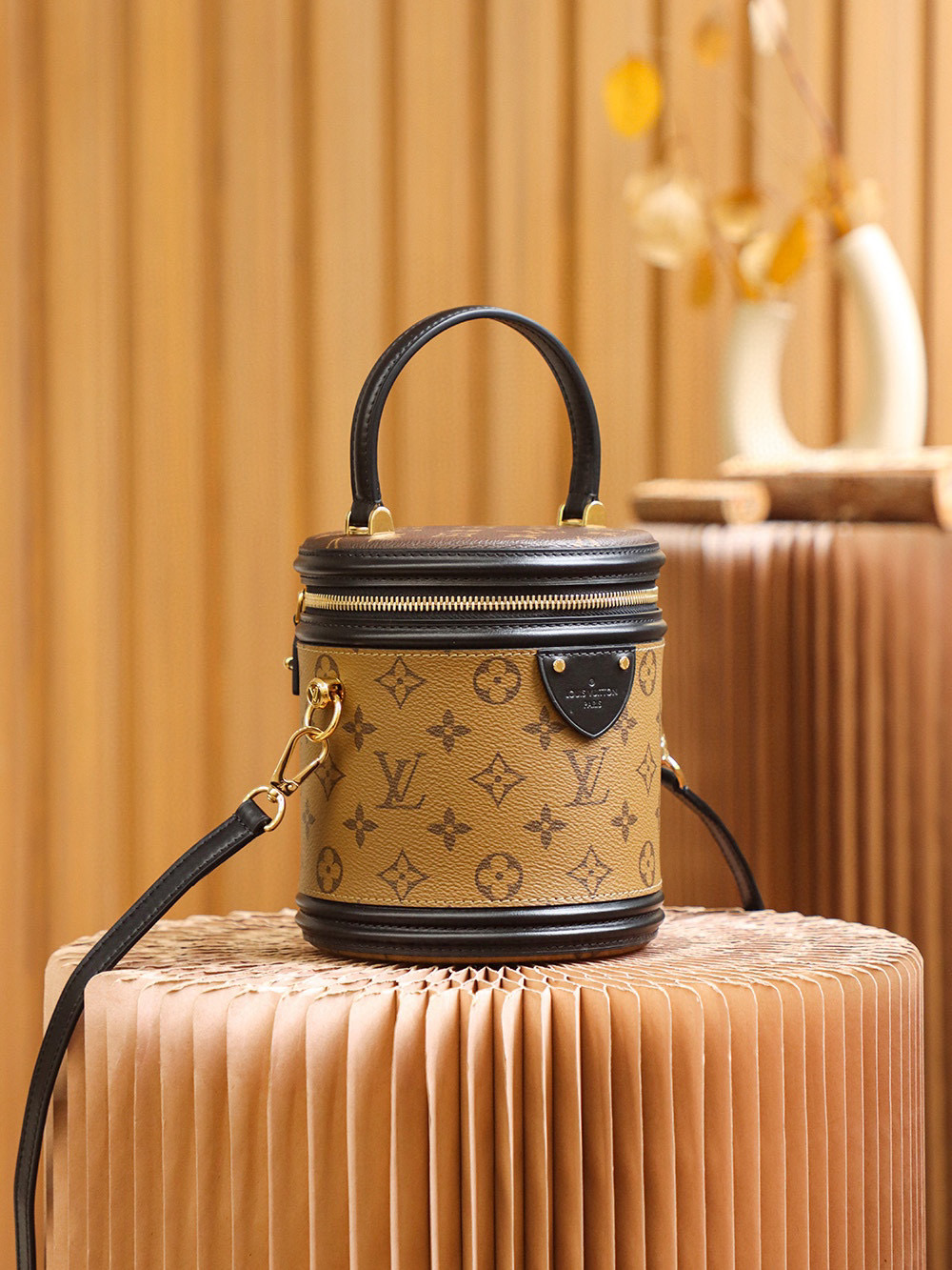 Louis Vuitton Cannes Bag with Gold Hardware