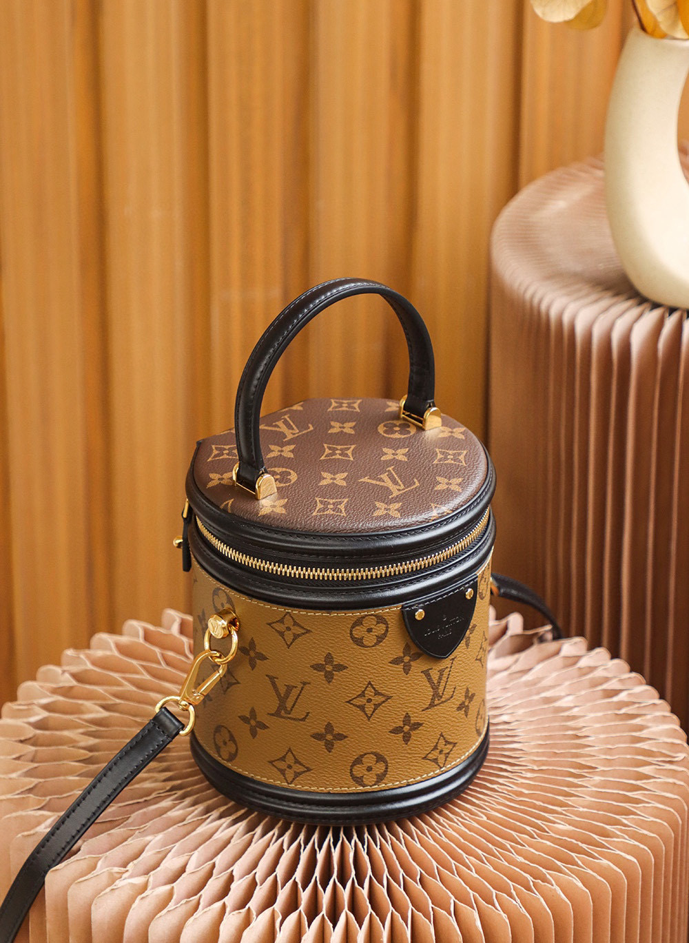 Louis Vuitton Cannes Bag with Gold Hardware