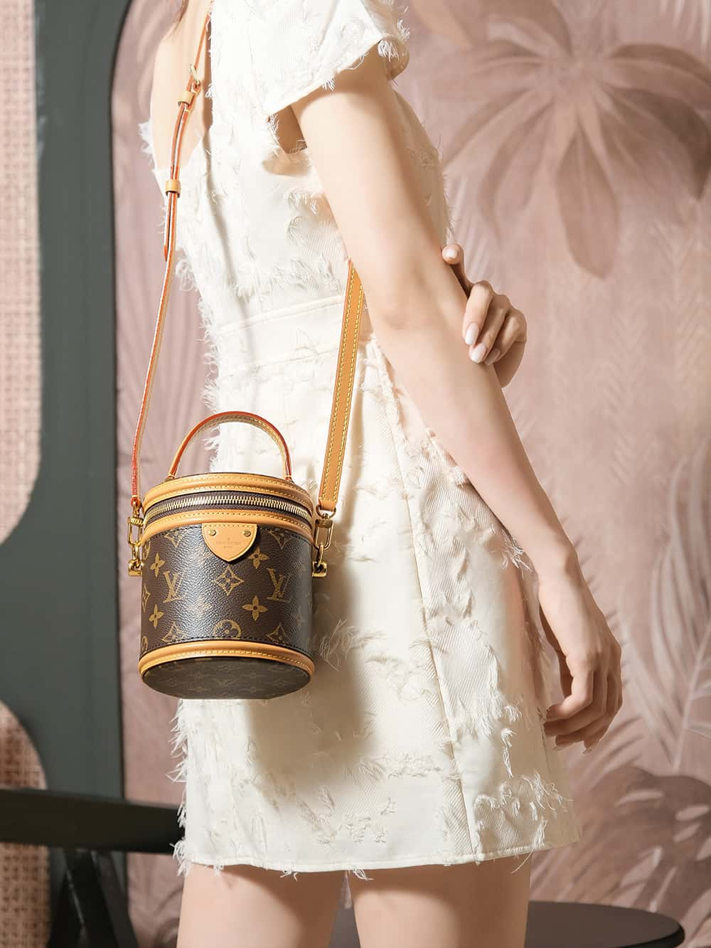 Louis Vuitton Cannes Nano Bag with Gold Hardware