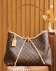 Louis Vuitton CarryAll MM Bag Monogram with Gold Hardware