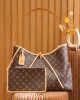 Louis Vuitton CarryAll MM Bag Monogram with Gold Hardware