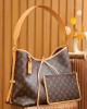 Louis Vuitton CarryAll MM Bag Monogram with Gold Hardware