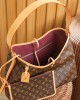 Louis Vuitton CarryAll MM Bag Monogram with Gold Hardware