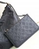 Louis Vuitton CarryAll MM Bag Black with Gold Hardware