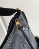 Louis Vuitton CarryAll MM Bag Black with Gold Hardware