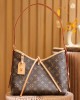 Louis Vuitton CarryAll PM Bag Monogram with Gold Hardware