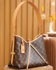 Louis Vuitton CarryAll PM Bag Monogram with Gold Hardware