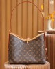 Louis Vuitton CarryAll PM Bag Monogram with Gold Hardware