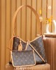 Louis Vuitton CarryAll PM Bag Monogram with Gold Hardware