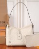 Louis Vuitton CarryAll PM Bag Cream with Gold Hardware