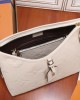 Louis Vuitton CarryAll PM Bag Cream with Gold Hardware