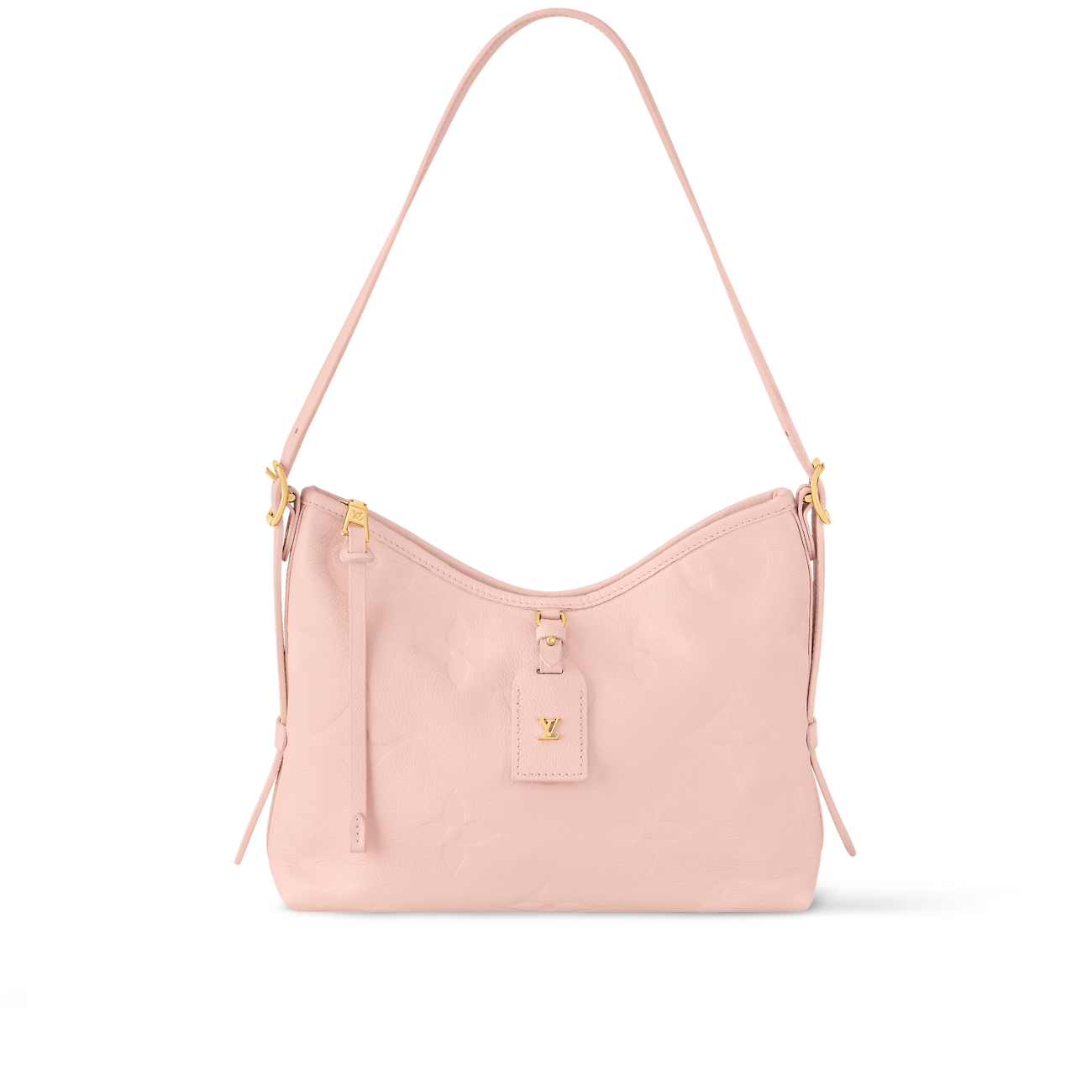 Louis Vuitton CarryAll PM Bag Light Pink with Gold Hardware