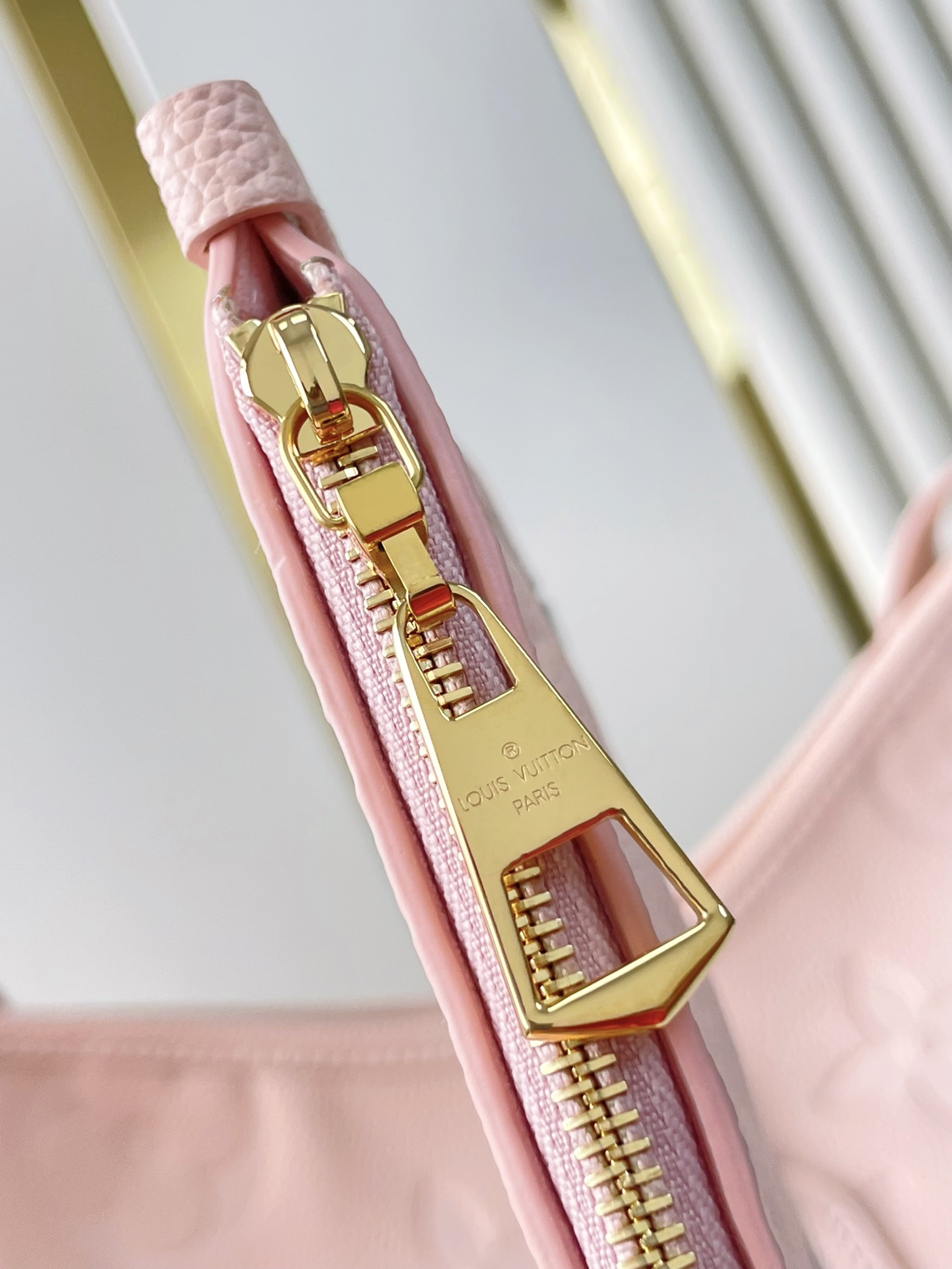 Louis Vuitton CarryAll PM Bag Light Pink with Gold Hardware