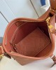 Louis Vuitton CarryAll PM Bag Cognac Brown with Gold Hardware