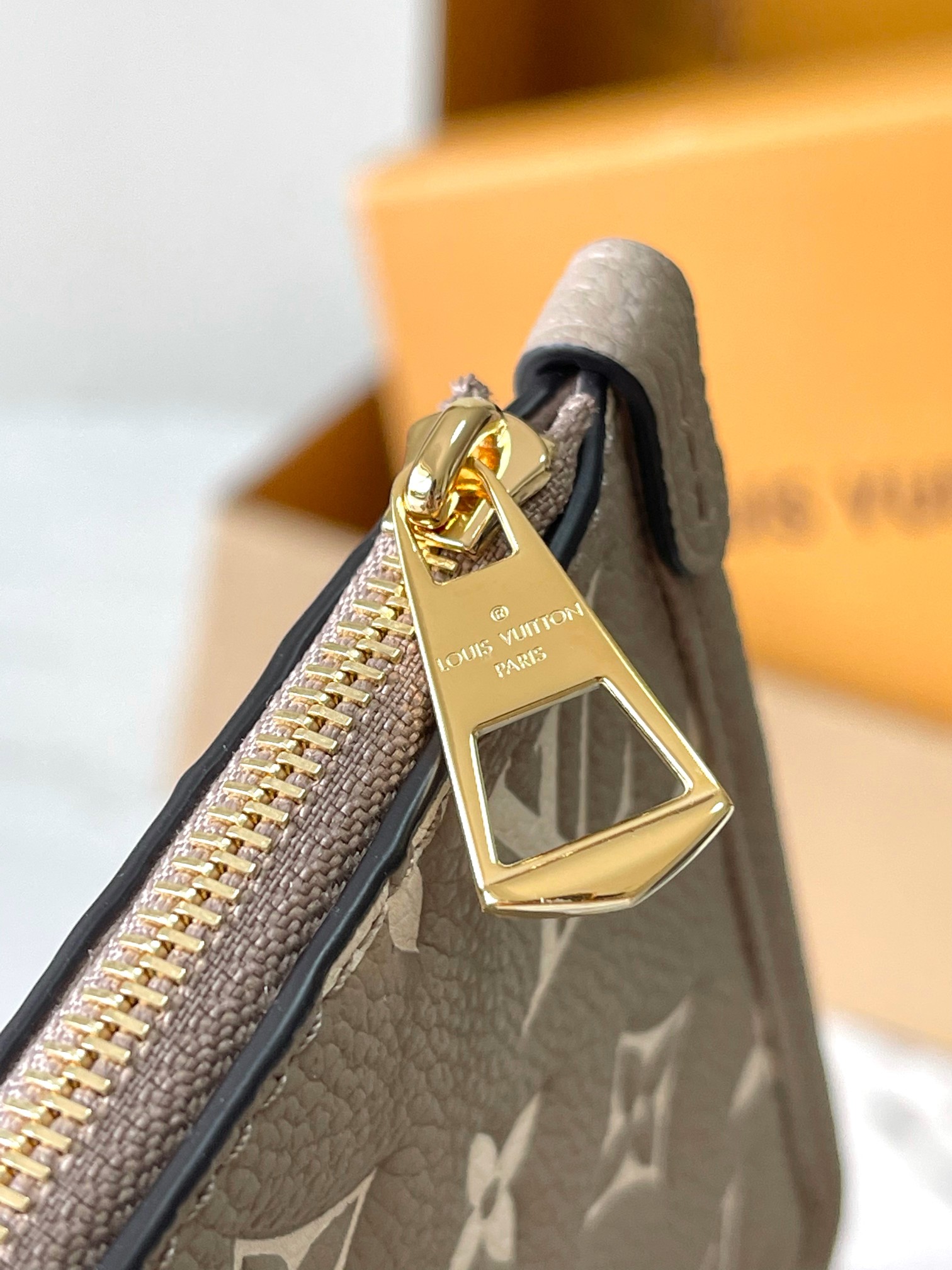 Louis Vuitton CarryAll PM Bag Dove/Cream with Gold Hardware