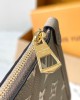 Louis Vuitton CarryAll PM Bag Dove/Cream with Gold Hardware