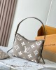 Louis Vuitton CarryAll PM Bag Dove/Cream with Gold Hardware