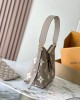 Louis Vuitton CarryAll PM Bag Dove/Cream with Gold Hardware