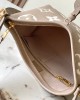 Louis Vuitton CarryAll PM Bag Dove/Cream with Gold Hardware