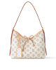 Louis Vuitton CarryAll PM Bag Multicolor Beige with Gold Hardware