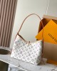 Louis Vuitton CarryAll PM Bag Multicolor Beige with Gold Hardware