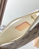 Louis Vuitton CarryAll PM Bag Multicolor Beige with Gold Hardware