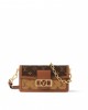 Louis Vuitton Dauphine EastWest Bag Monogram with Gold Hardware