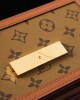 Louis Vuitton Dauphine EastWest Bag Monogram with Gold Hardware