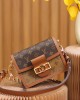 Louis Vuitton Dauphine Mini Bag Monogram with Gold Hardware