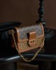 Louis Vuitton Dauphine MM Bag Monogram with Gold Hardware