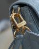 Louis Vuitton Diane Baguette Bag Blue Hour with Gold Hardware