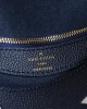 Louis Vuitton Diane Baguette Bag Navy Blue/Cream with Gold Hardware