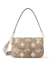 Louis Vuitton Diane Baguette Bag Navy Dove/Cream with Gold Hardware