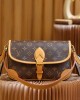 Louis Vuitton Diane Baguette Vintage Bag Monogram with Gold Hardware