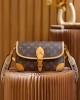 Louis Vuitton Diane Baguette Vintage Bag Monogram with Gold Hardware