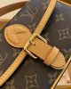 Louis Vuitton Diane Nano Baguette Bag Monogram with Gold Hardware