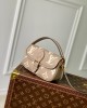 Louis Vuitton Diane Nano Baguette Bag Tourterelle Beige/Cream with Gold Hardware