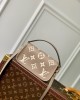 Louis Vuitton Diane Nano Baguette Bag Tourterelle Beige/Cream with Gold Hardware