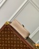 Louis Vuitton Diane Nano Baguette Bag Tourterelle Beige/Cream with Gold Hardware