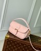 Louis Vuitton Diane Nano Baguette Bag Pink Opale with Gold Hardware