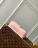 Louis Vuitton Diane Nano Baguette Bag Pink Opale with Gold Hardware