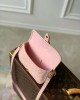 Louis Vuitton Diane Nano Baguette Bag Pink Opale with Gold Hardware