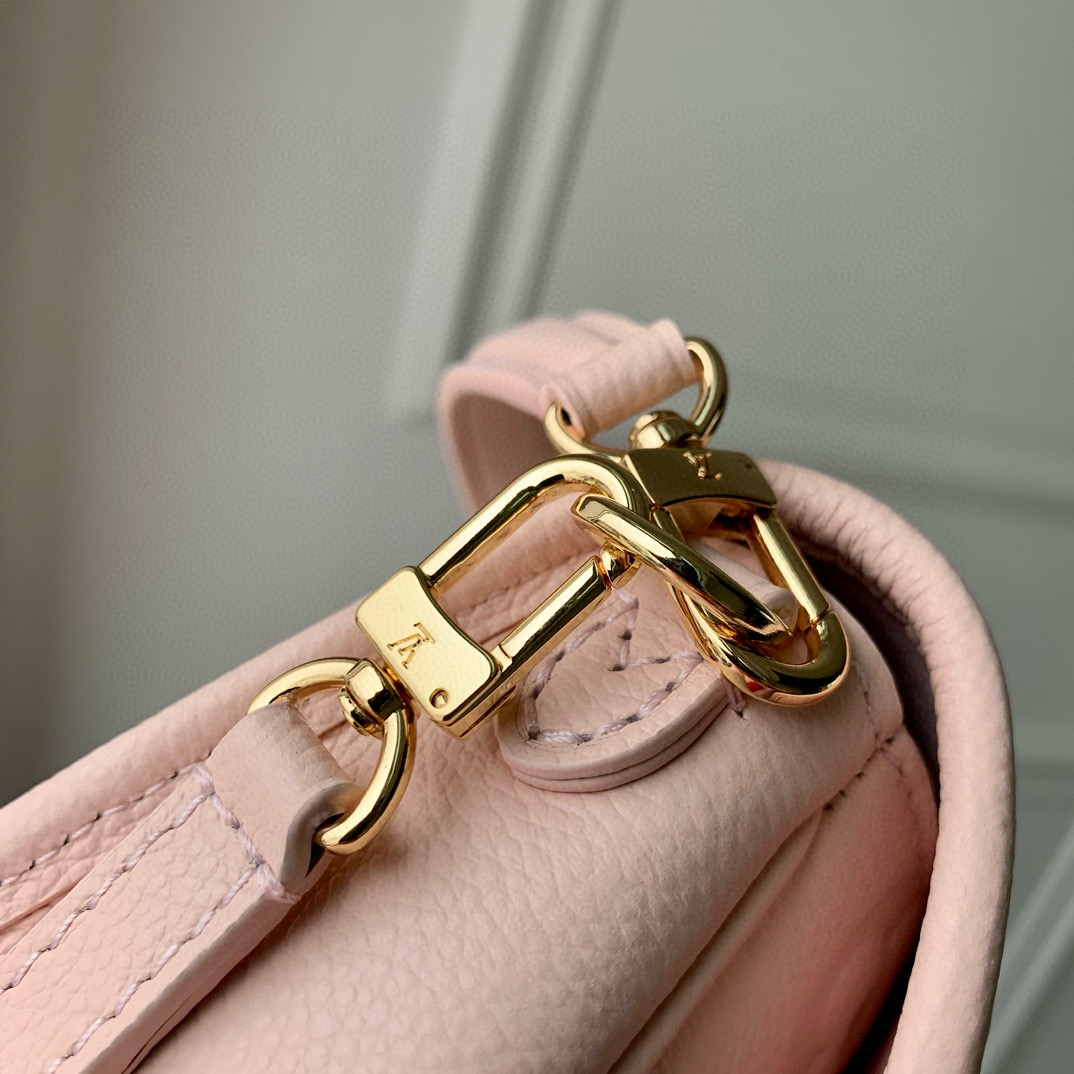 Louis Vuitton Diane Nano Baguette Bag Pink Opale with Gold Hardware