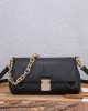 Louis Vuitton Favorite Bag Black with Gold Hardware