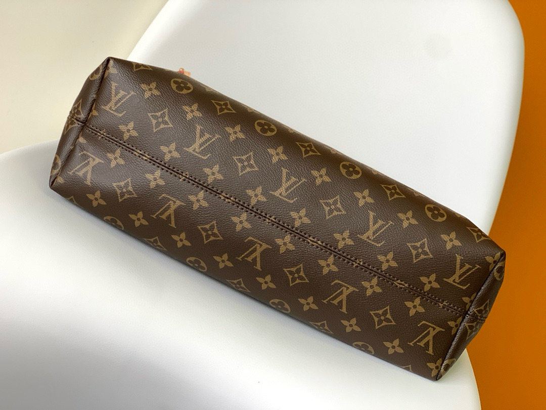 Louis Vuitton Graceful MM Bag Monogram with Gold Hardware