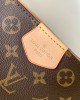 Louis Vuitton Graceful MM Bag Monogram with Gold Hardware