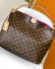 Louis Vuitton Graceful MM Bag Monogram with Gold Hardware