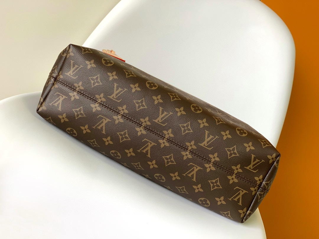 Louis Vuitton Graceful MM Bag Monogram with Gold Hardware