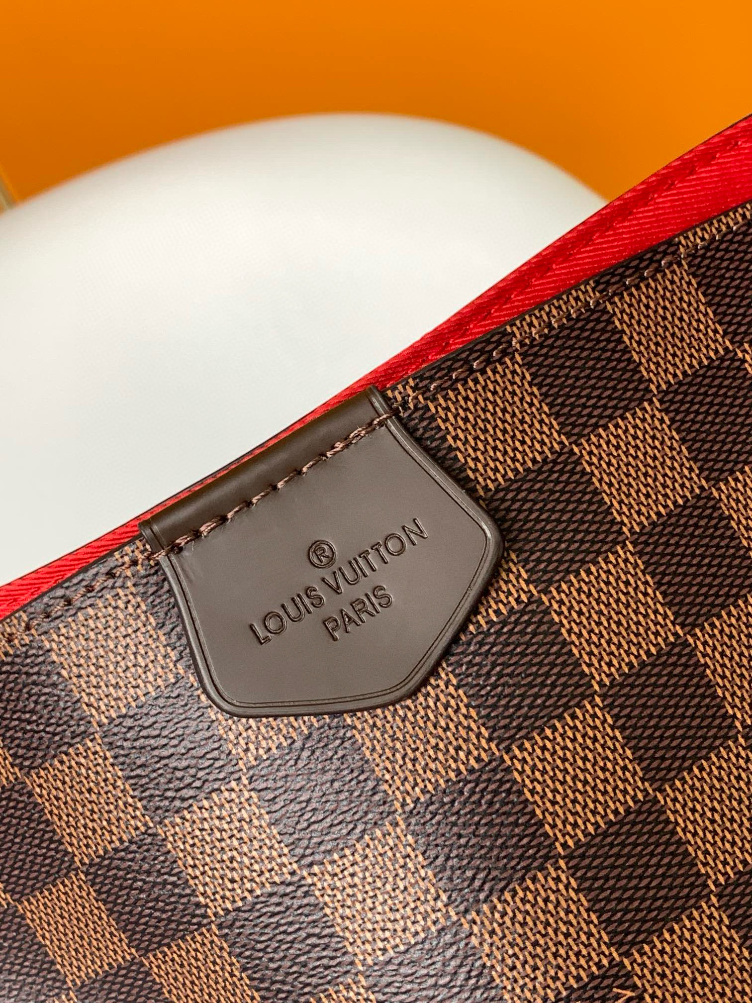 Louis Vuitton Graceful MM Bag Damier Ebene with Gold Hardware