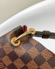 Louis Vuitton Graceful MM Bag Damier Ebene with Gold Hardware